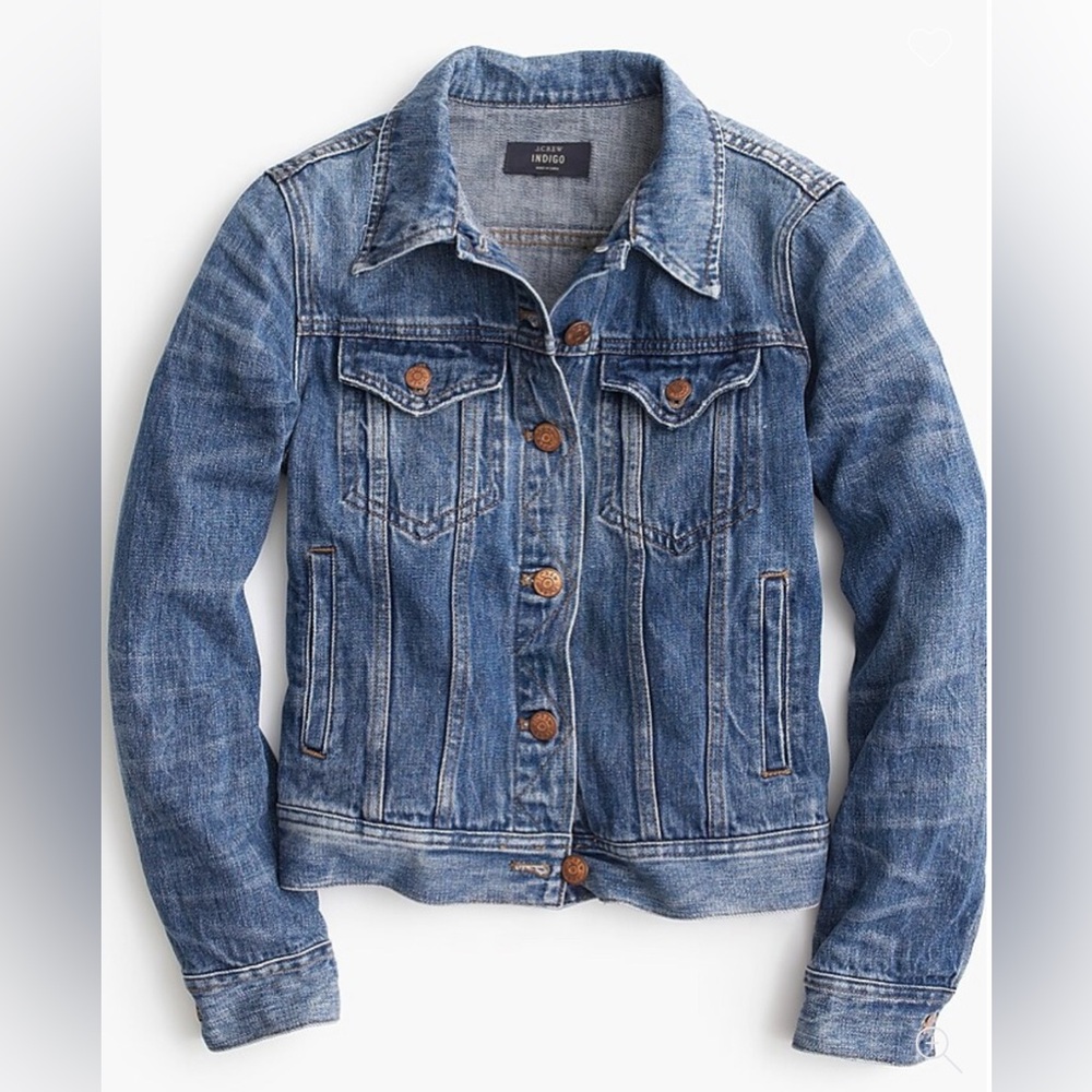 J. Crew Denim Blue Jean Jacket‎